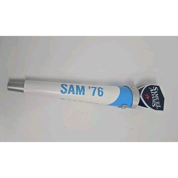 Sam Adams Beer Tap Handle Sam '76 13" Man Cave 3 Sided Samuel - Picture 7 of 7